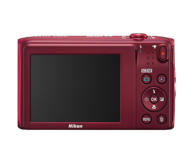 Nikon COOLPIX S3600 RED - 1450966 - zdjęcie 3